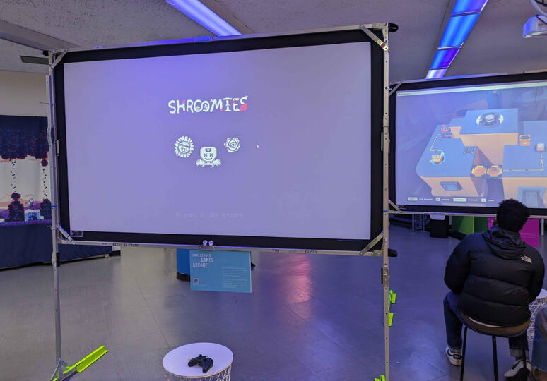 Shroomies @ Video Games: The Great Connector Exhibition in the Harlem Gallery of Arts