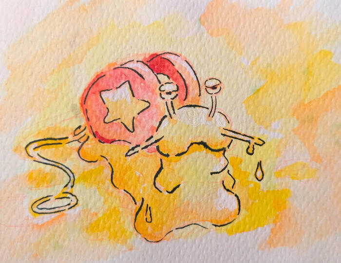 Sludget Watercolor