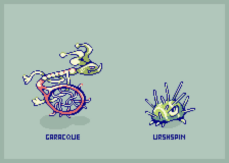 Garacque, Urshspin