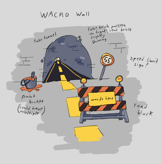 Sketches - Truck Crash Scene