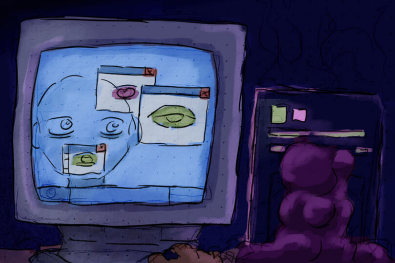 Early Concepts - Office Horror