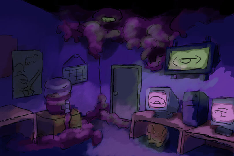 Early Concepts - Office Horror