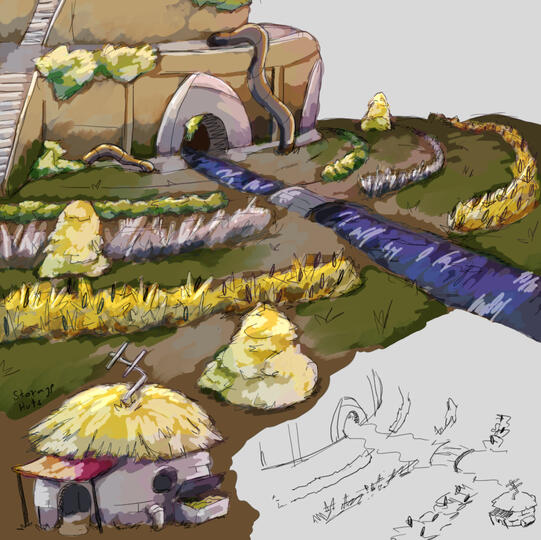 Sketches - Outer Farms