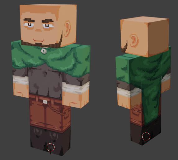 Green Cloak Skin