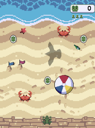 Busy day at the beach