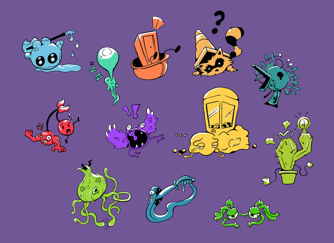 Sketchbook Monsters